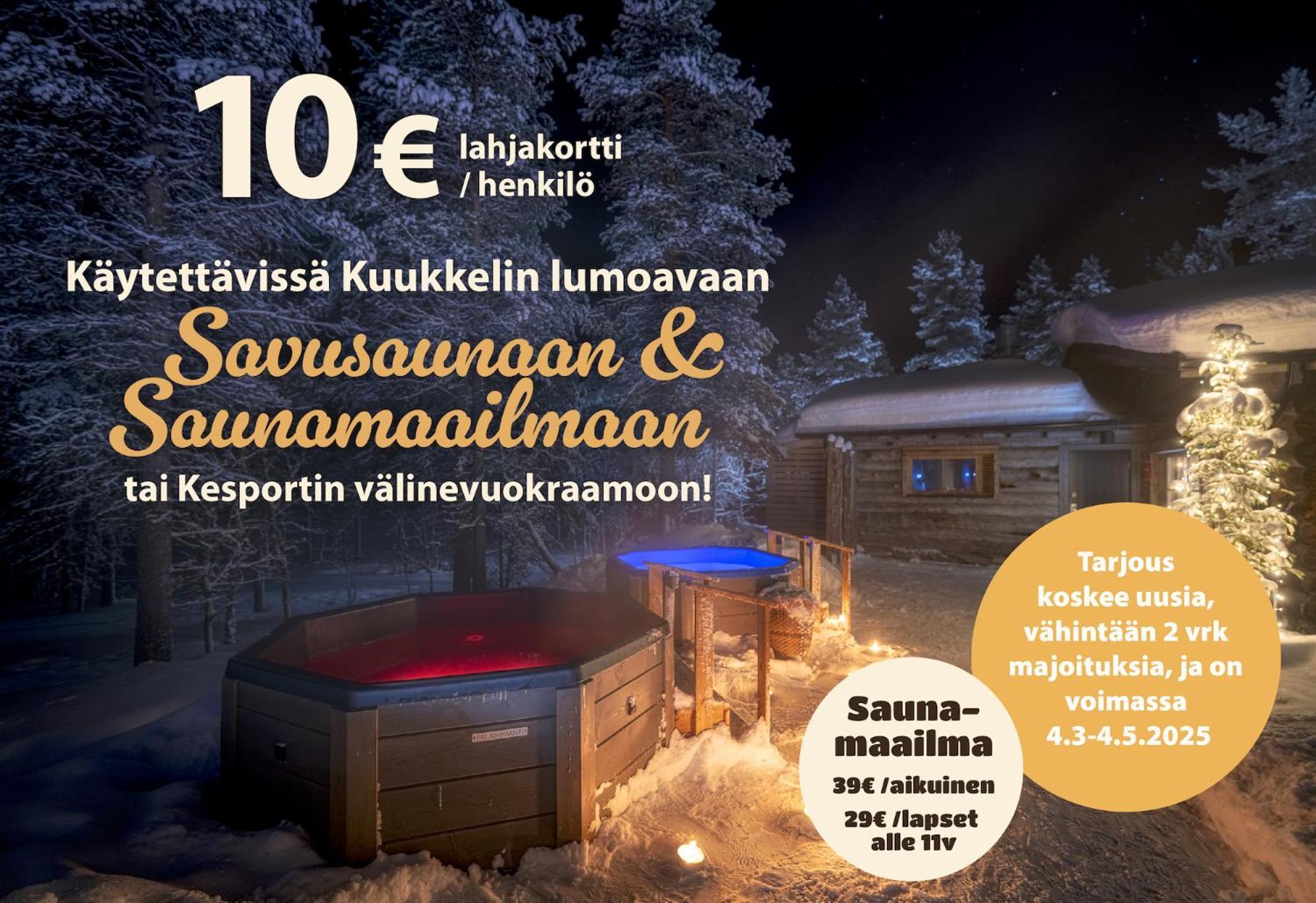 Kuukkeli Apartments Saariselkä Zewnętrze zdjęcie